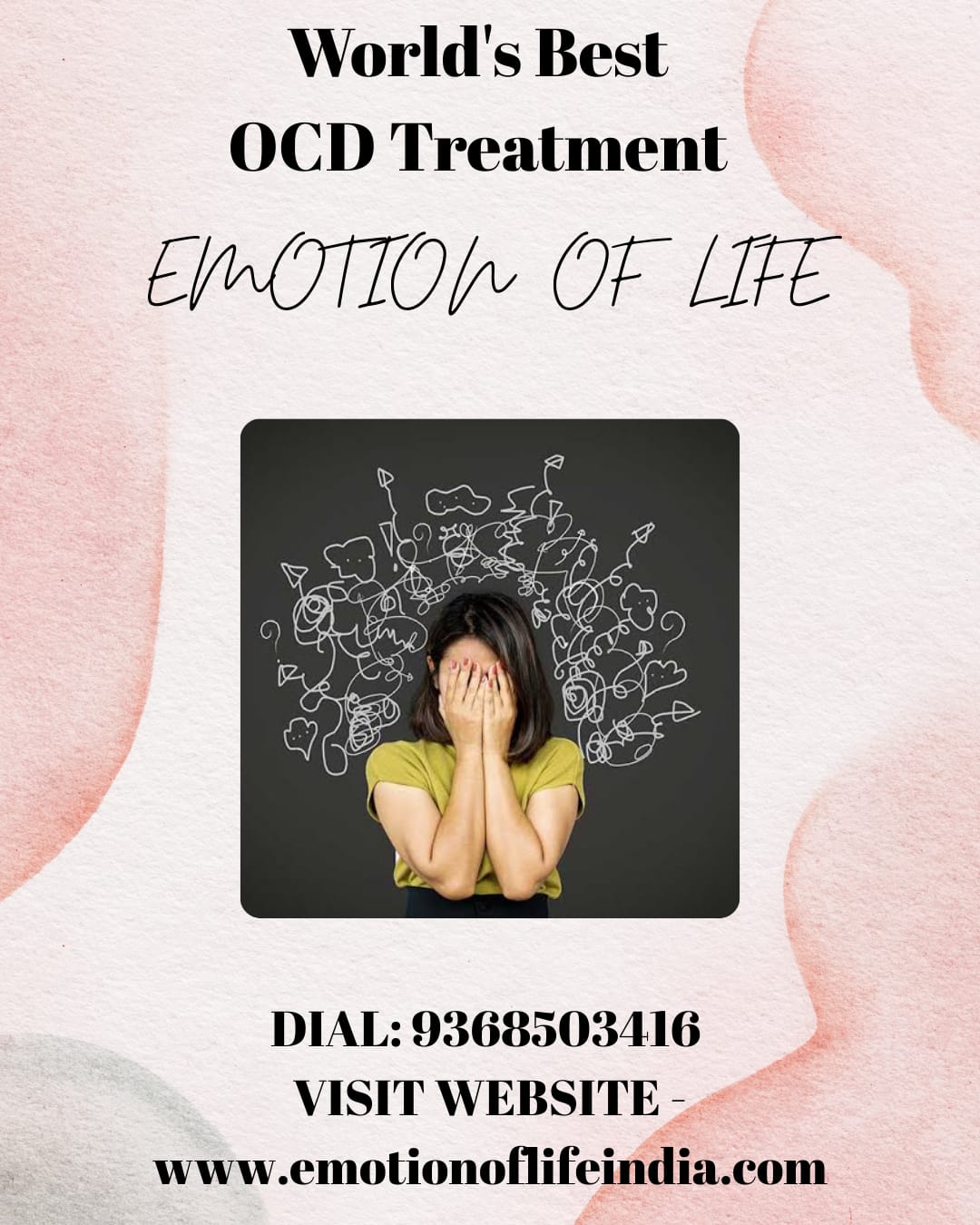World’s best OCD treatment without medicine at Emotion of Life, India – guided by expert OCD specialists Shyam Gupta and Pratibha Gupta.