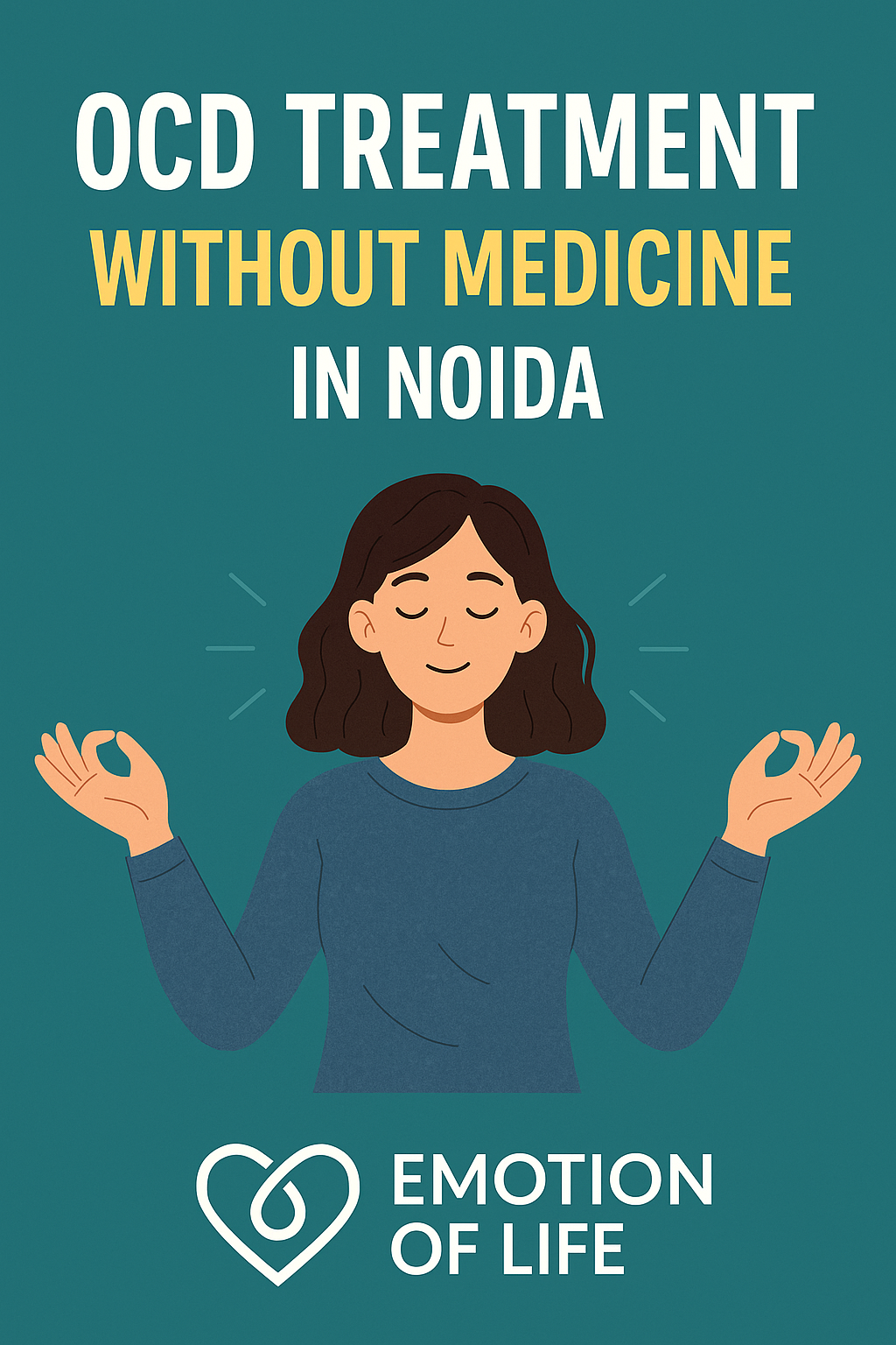 OCD Treatment Without Medicine in Noida