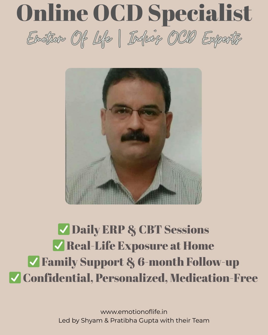 OCD Specialist, OCD Specialist in India, Best OCD Specialist, Best OCD Specialist