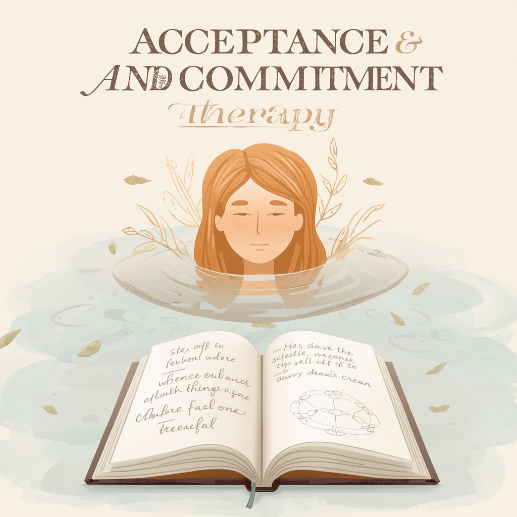 Therapist guiding a patient through Acceptance and Commitment Therapy session for OCD