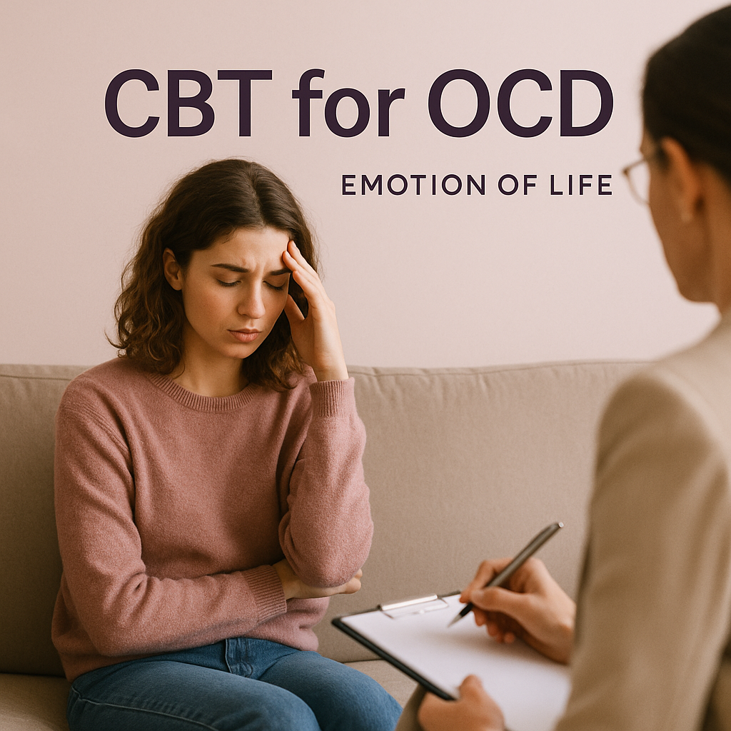 CBT therapy session for OCD treatment