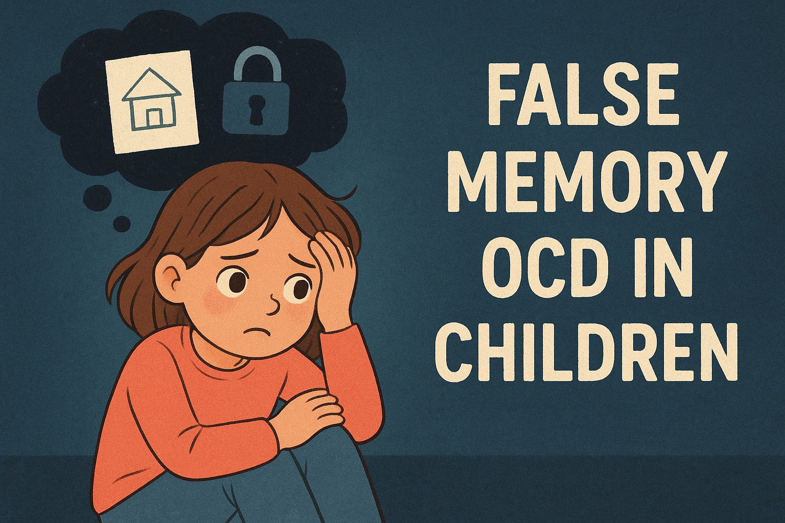 Child confused and anxious due to false memory OCD