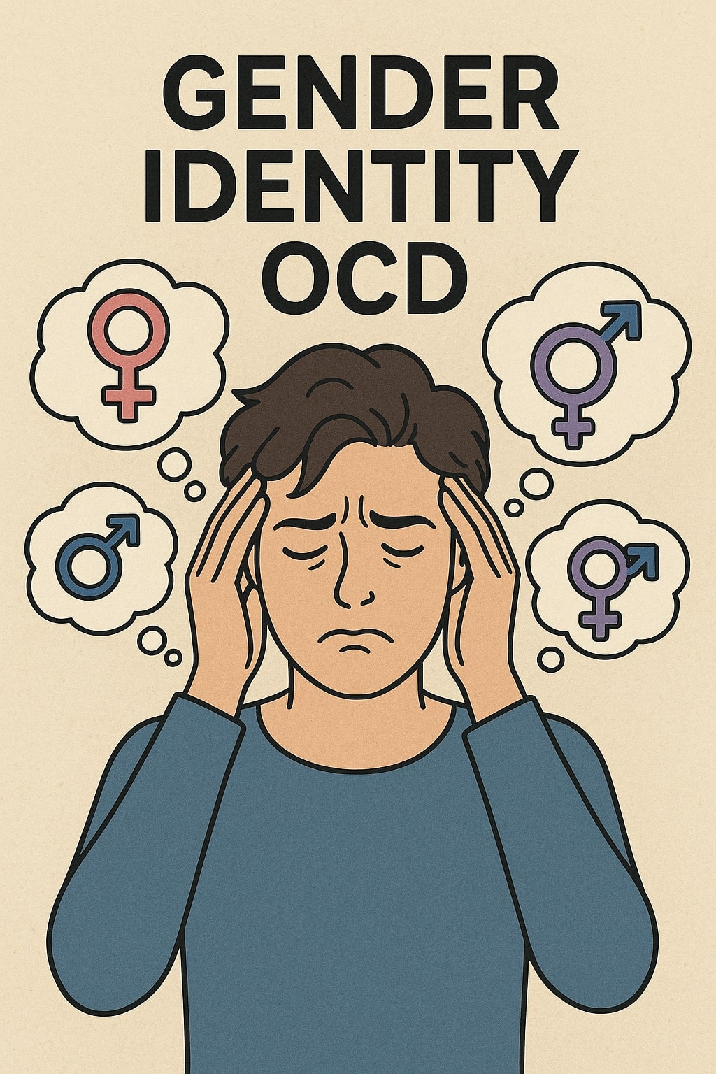 Experiencing confusion and anxiety due to Gender Identity OCD