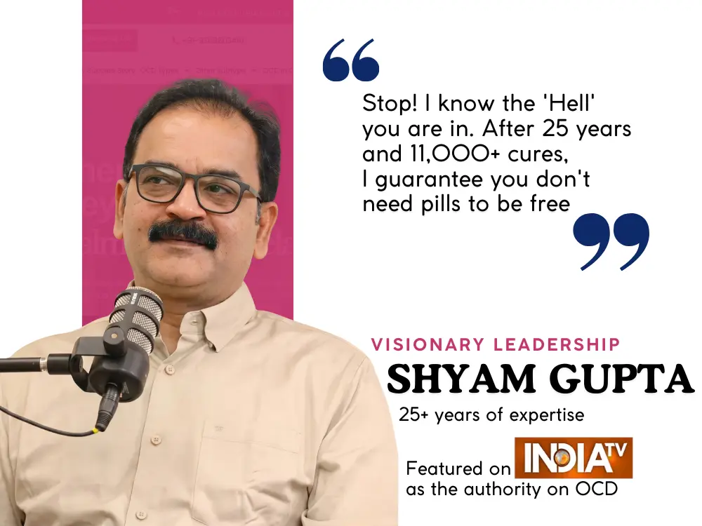 Online OCD therapy session representing Shyam Gupta’s 16 step recovery program