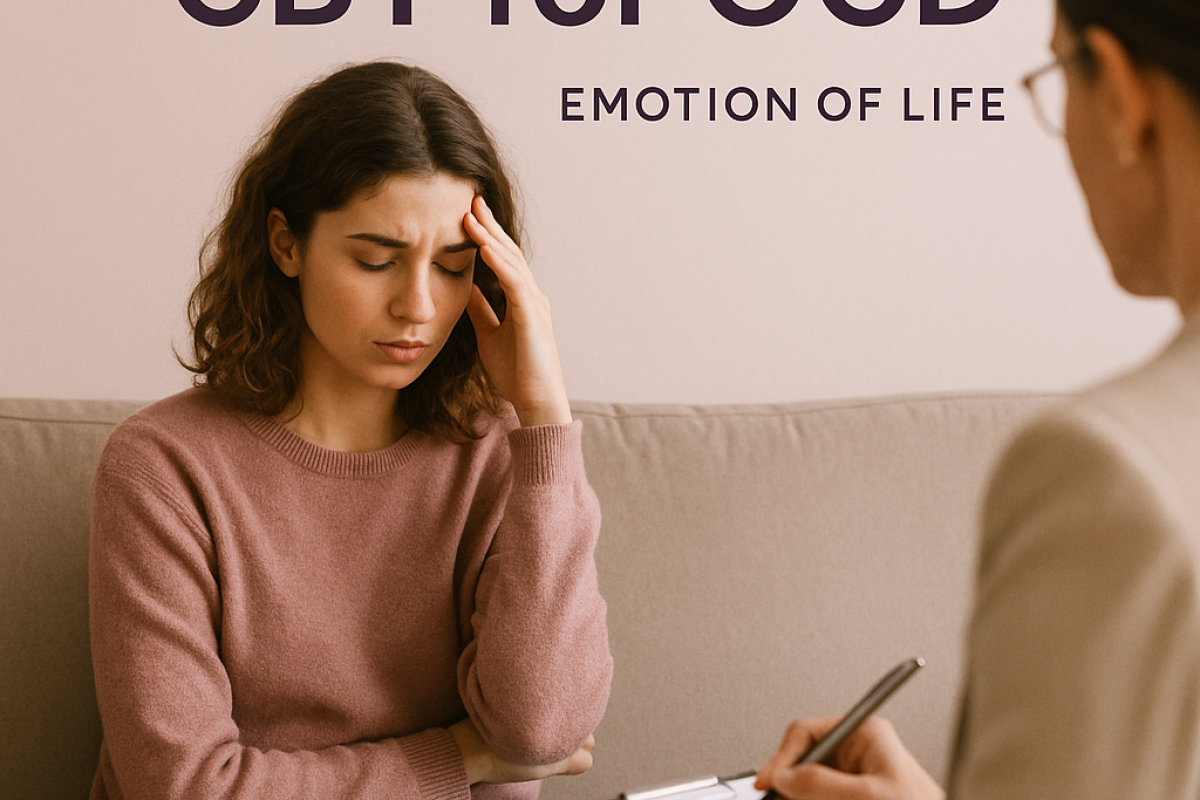 CBT therapy session for OCD treatment